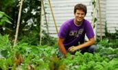 JMU alum and FoodCorps leader Nick Geer