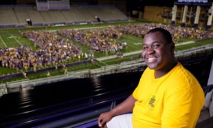 Photo of JMU student Micah Hodges