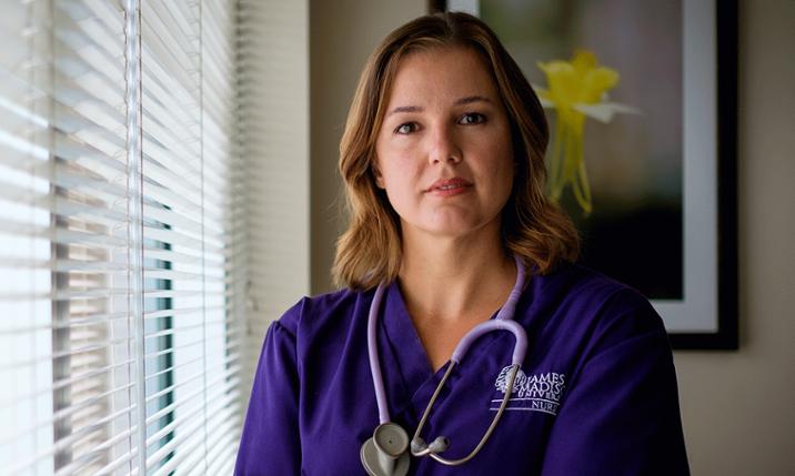 Photo of JMU nursing professor Erica Lewis