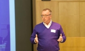 Photo of Don Rainey speaking at The Madison Trust inaugural event