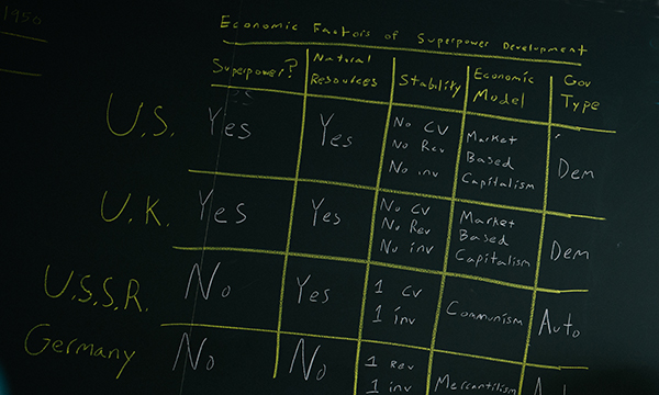 A portion of Ochoa's research on superpowers