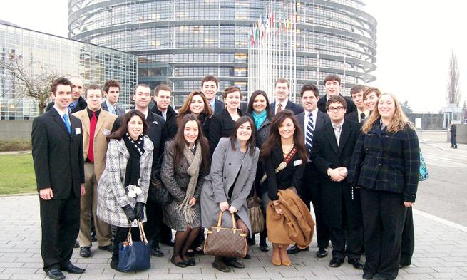 Study abroad EUPS group