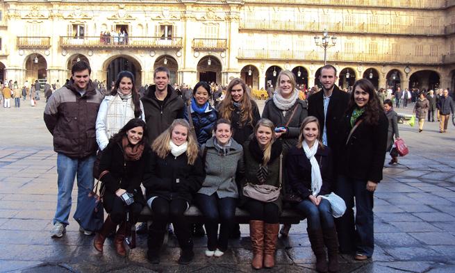 Students in Salamanca