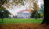 Wilson Hall in fall