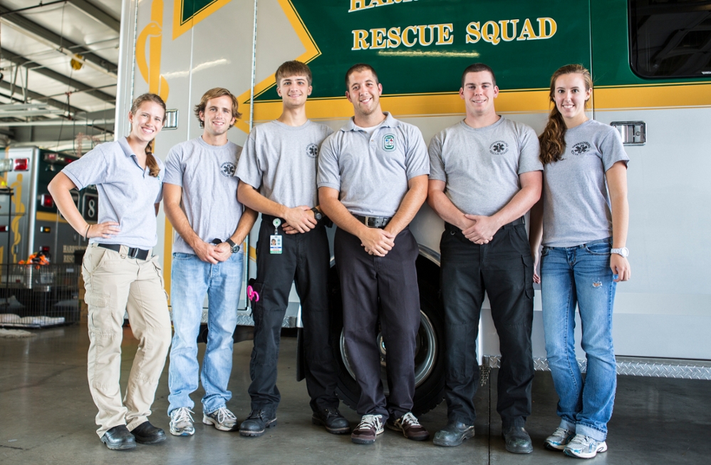 JMU Students Serve at the Harrisonburg Volunteer Rescue Squad
