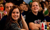 JMU Students Enjoying Comedy at TDU