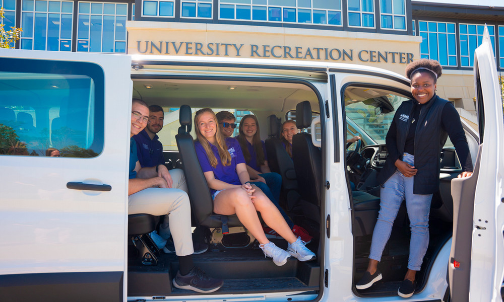 Sport Clubs Vans donated by Joe and Debbie Showker