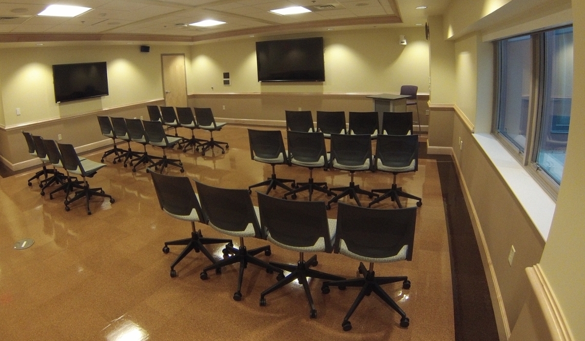 Picture of theatre setup of room 3202