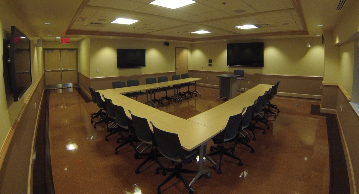Picture of u-shape setup of room 3202