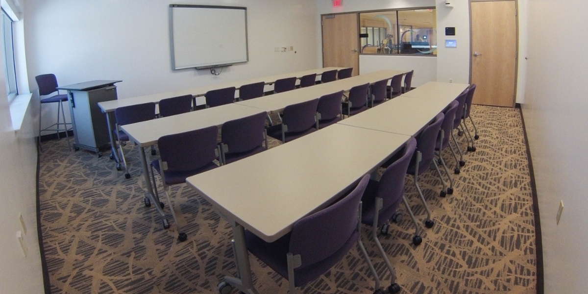 Picture of classroom setup of room 4042