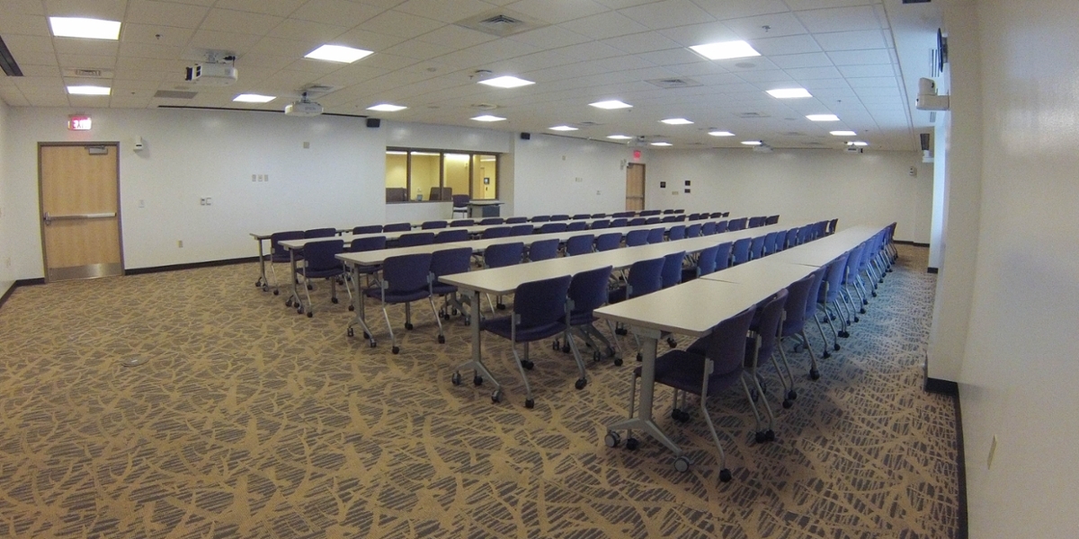 Picture of classroom setup of room 4044