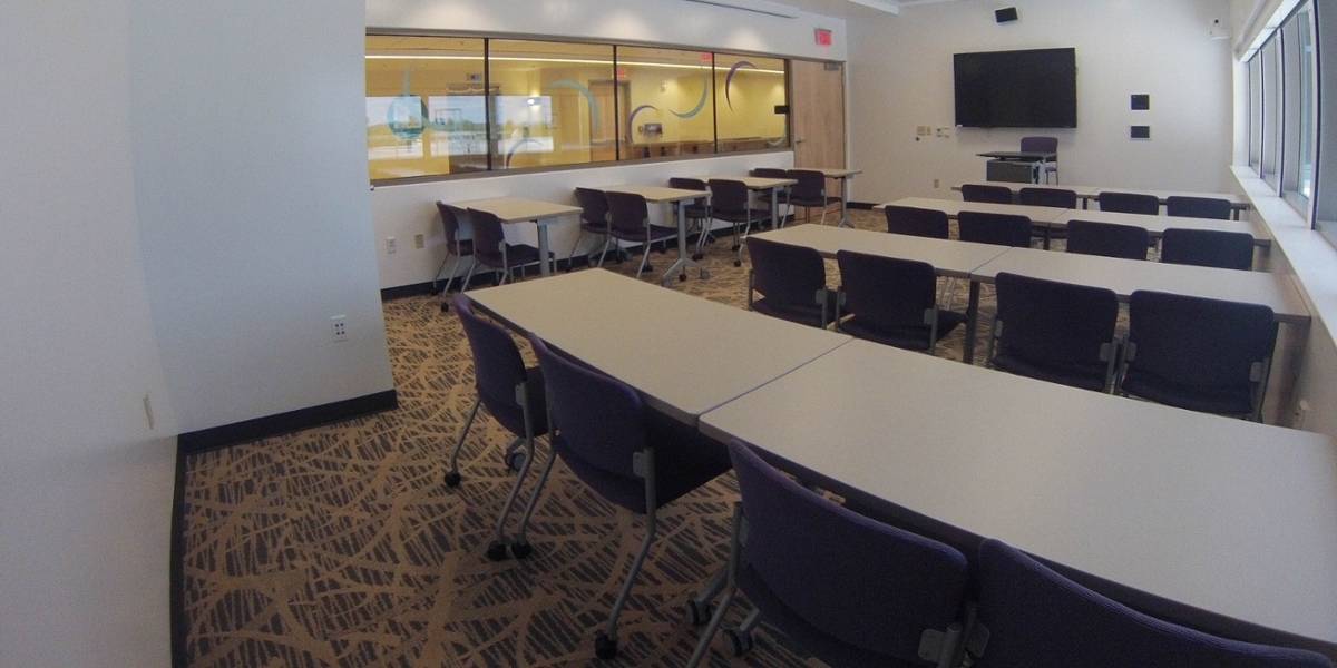 Picture of classroom setup of room 4047