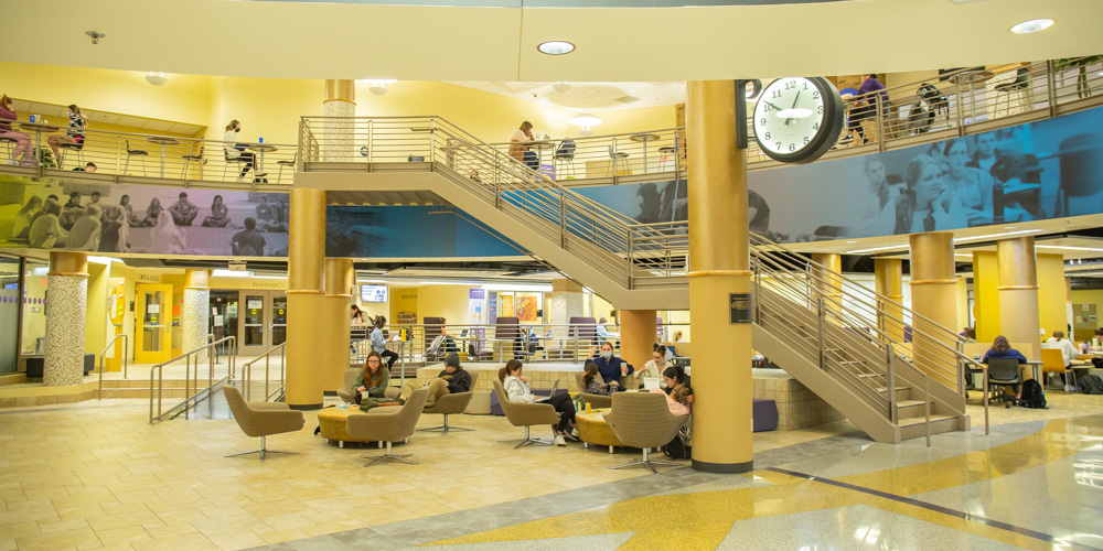 student success center stairs