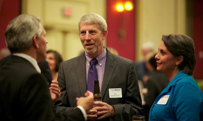 President Alger hears from members of the Madison Community