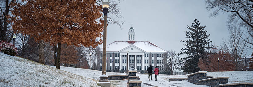 Snow Day on the Quad