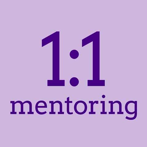 1:1 mentoring