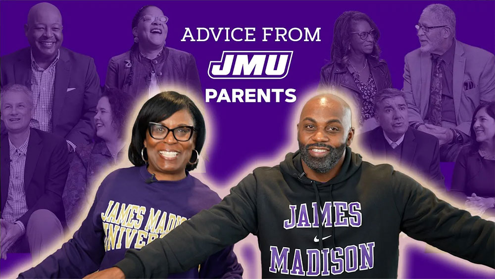 JMU parents giving advice