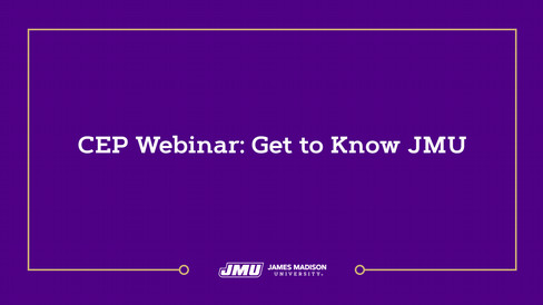 Youtube thumbnail of JMU recruiters talking about getting to know JMU
