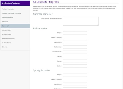 ApplyWeb Transfer Coursework