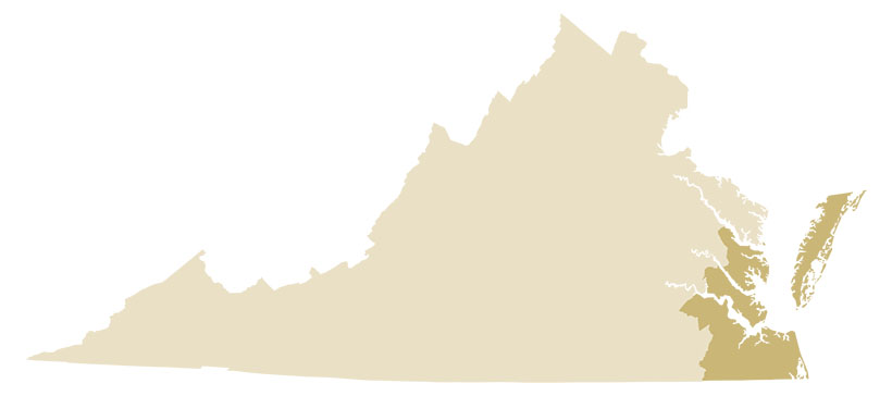 Tidewater Area of Virginia