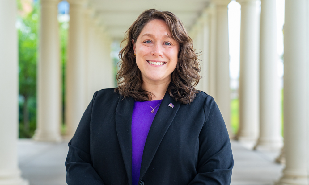 Photo of Kelly Ball, Associate Vice President for Access and Enrollment Management and Director of Admissions