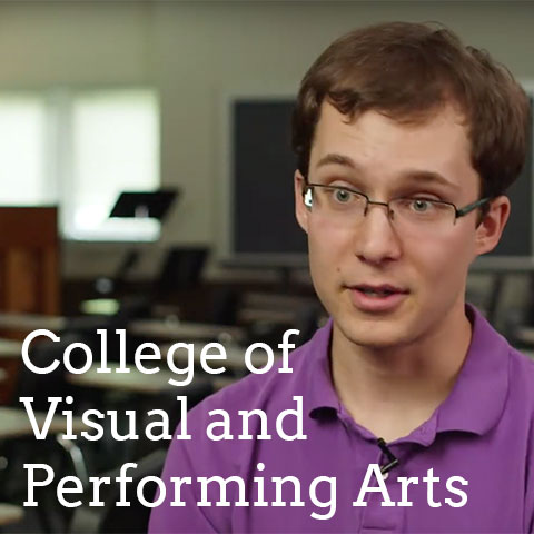 College of Visual and Performing Arts video