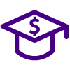 graduation cap icon