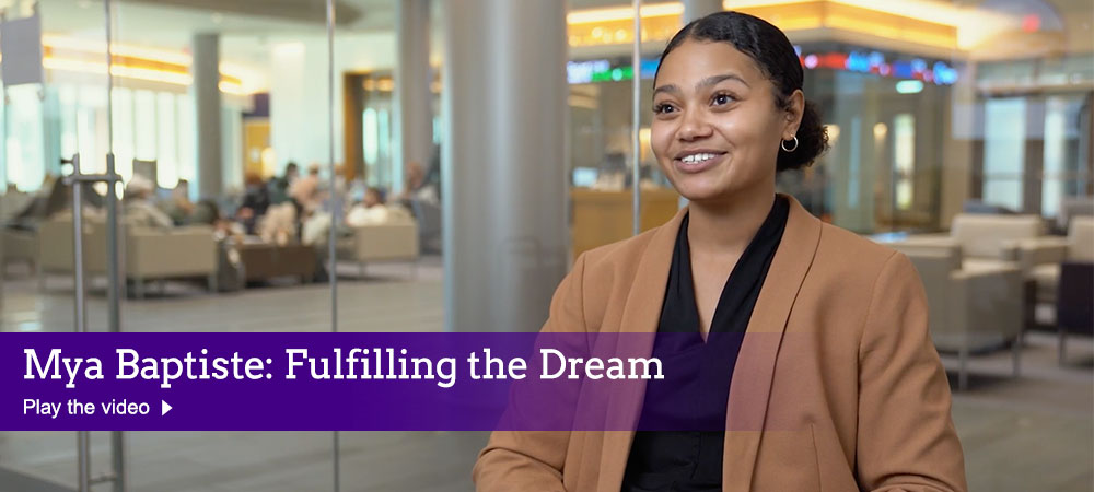 Mya Baptiste: Fulfilling the dream