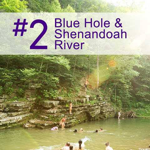 #2 Blue Hole and Shenandoah River