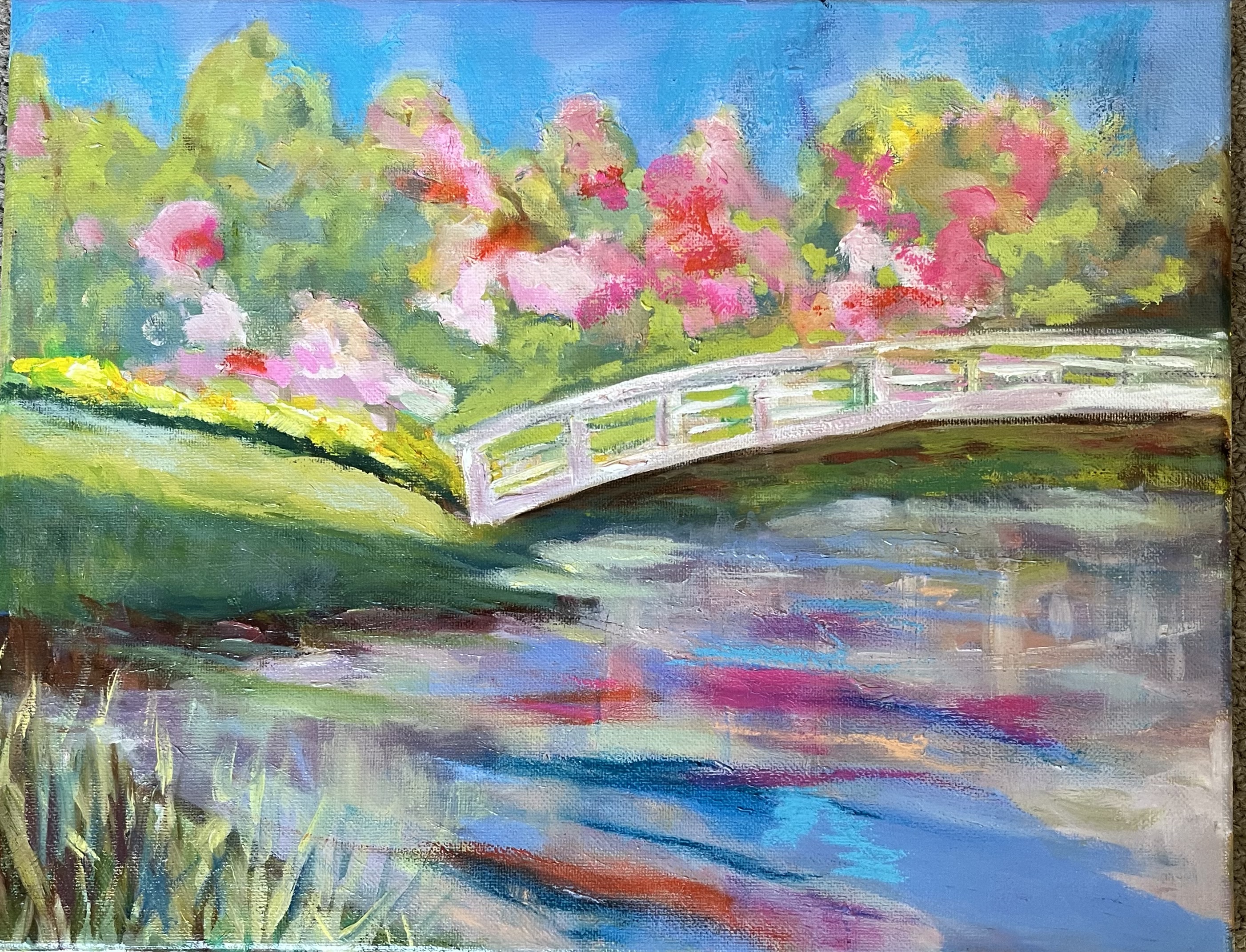 Jane Goodman Bridge Painting