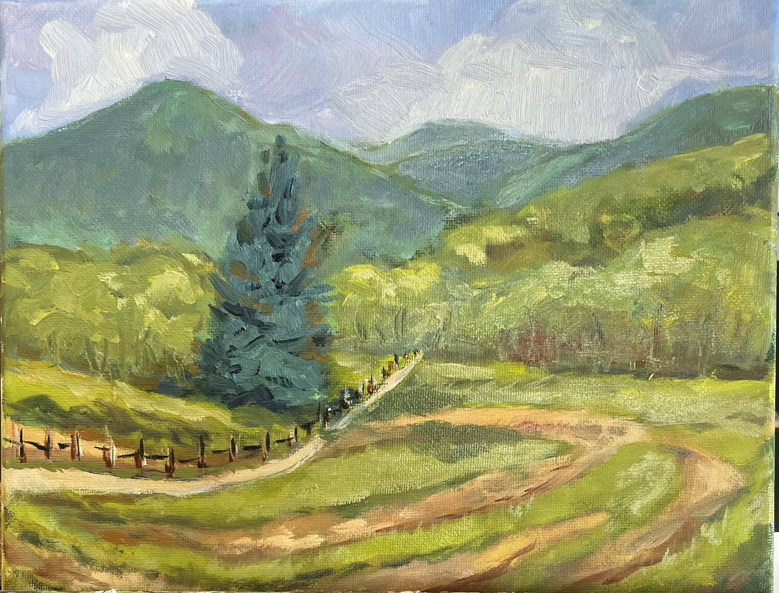 Jane Goodman Valley Painting