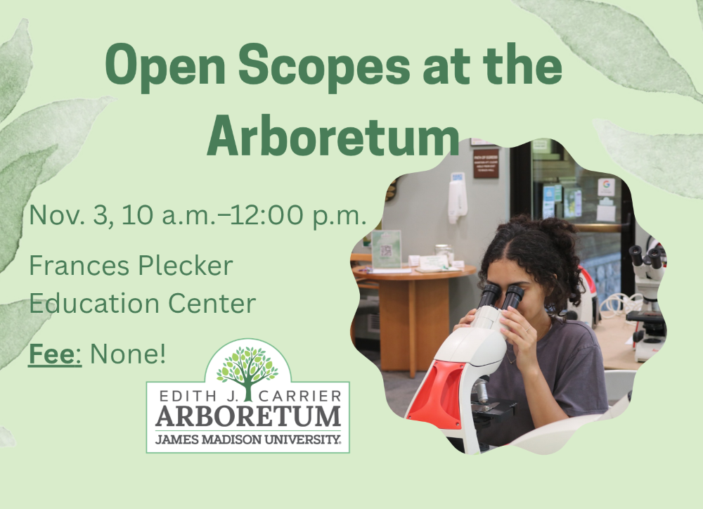 Open Microscopes at the Arboretum