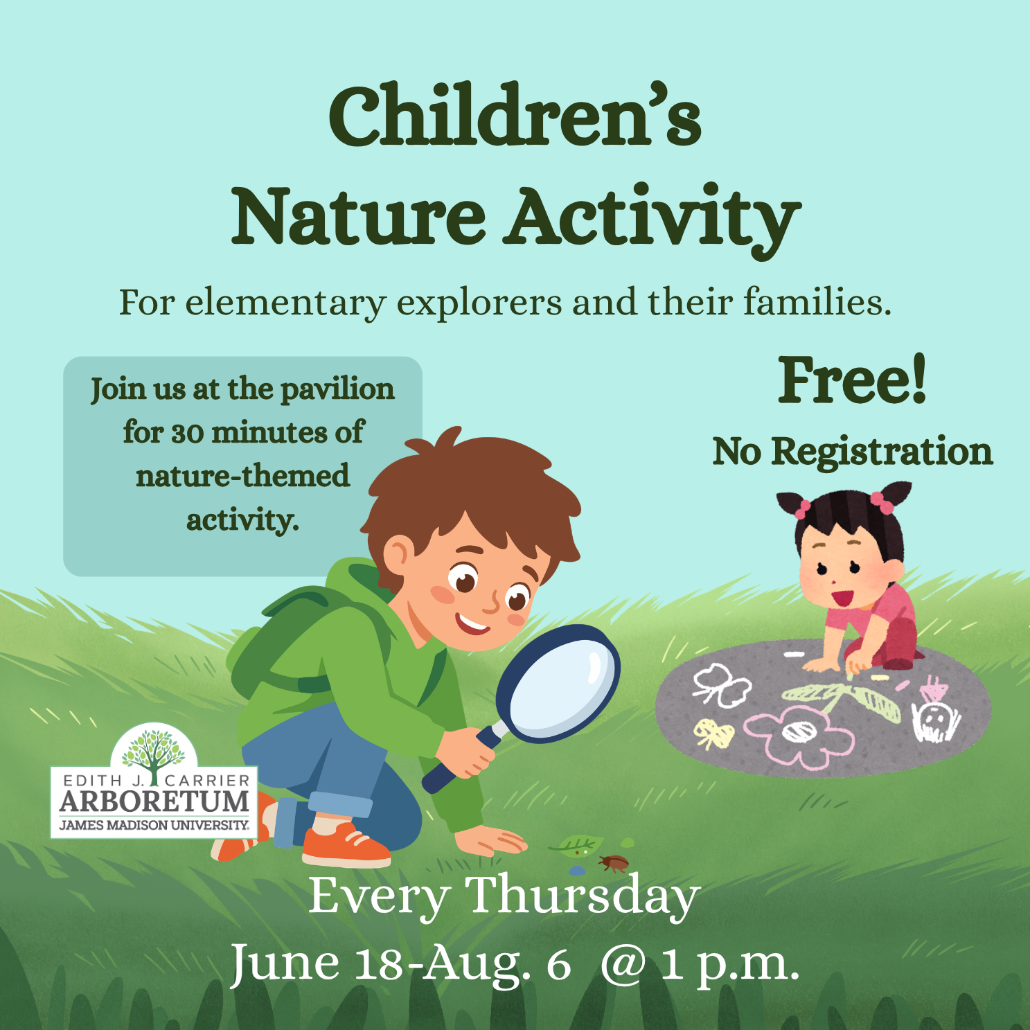 Storytime in the Understory, Wednesdays at 10am