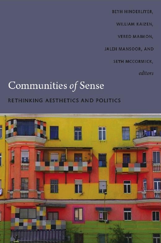 book Cover communities of sense