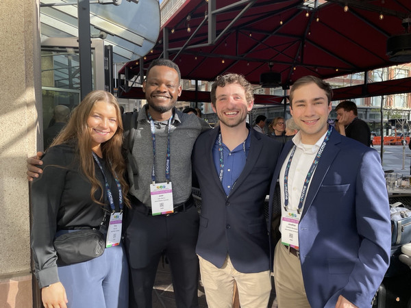 Several CARS graduate assistants attending NCME conference