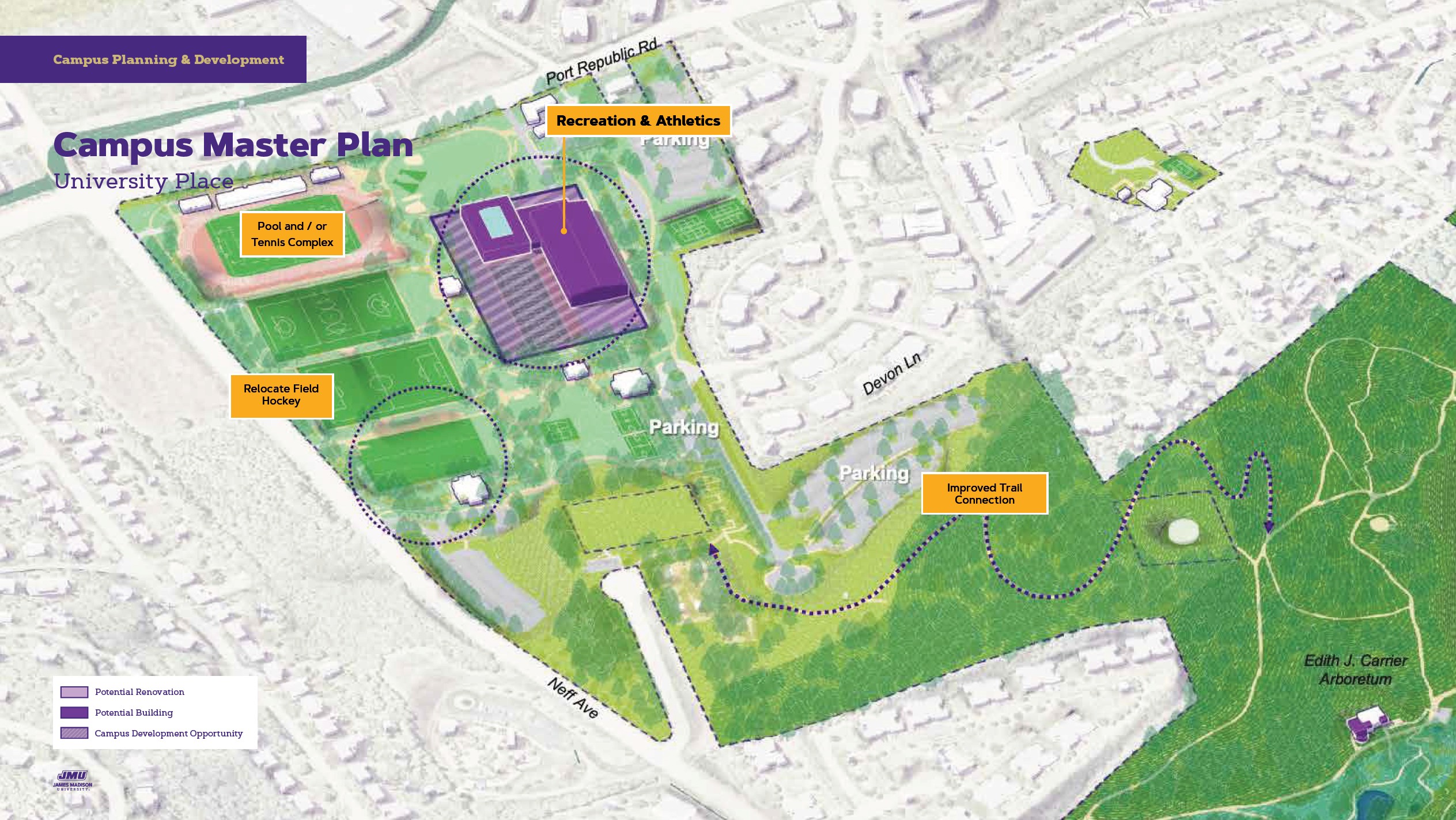 campus master plan conceptual map 6
