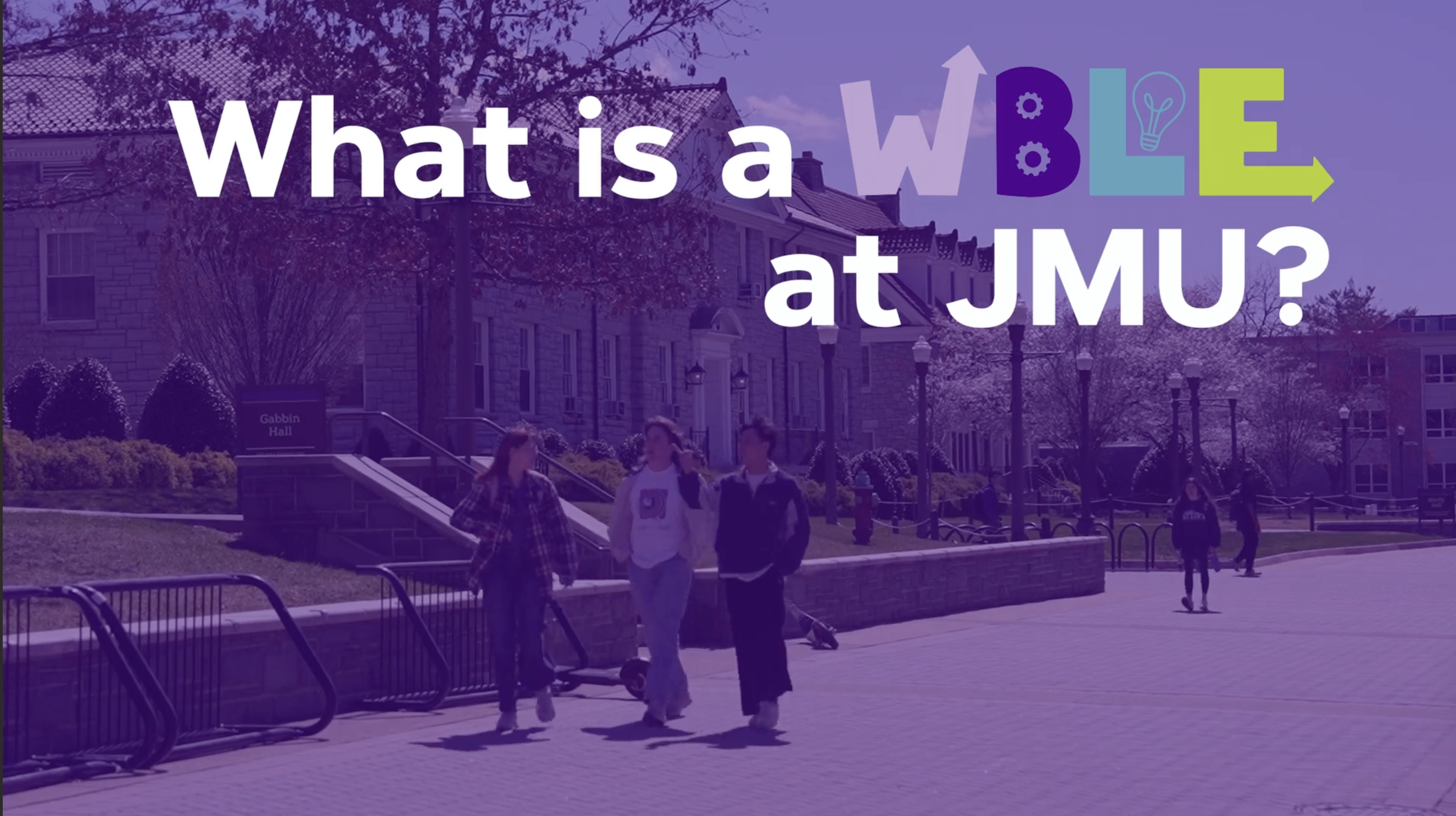 What is a WBLE at JMU?
