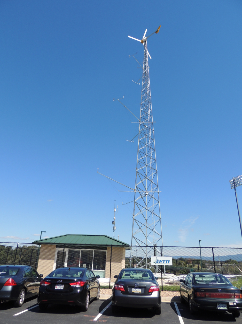Small wind training and testing facility