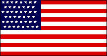 46 Star United States Flag