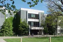 Roop Hall, named for Inez Graybeal Roop