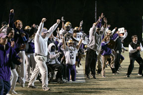 Football team and Coach Matthews