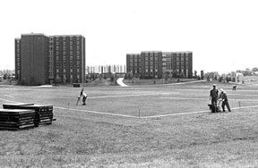 Preparing field for Astro Turf