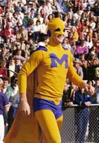 Madisonman at football stadium.