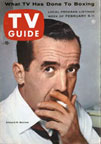 Edward Murrow on the cover of TV Guide