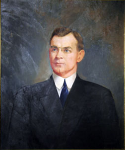 Portrait of Professor Johnston