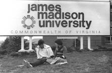 On March 22, 1977 - Virginia Governor Mills E. Godwin signed the bill changing the name of Madison College to James Madison University. The name was effective July 1.