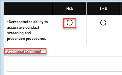 EASI Screen Example