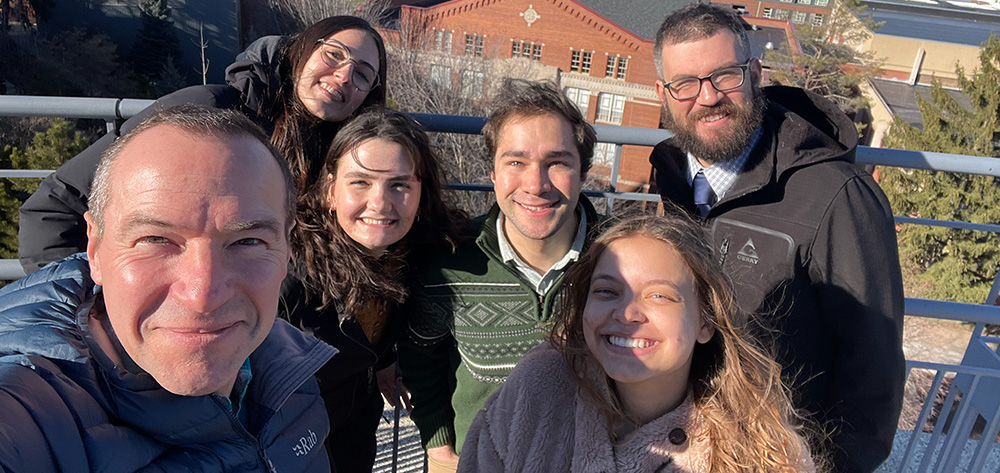 Assessment and Measurement faculty and students posing for a photo at Washington State University