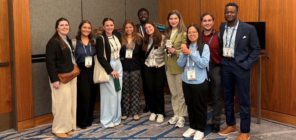 Assessment and Measurement students travel to NCME and AERA conferences. 
