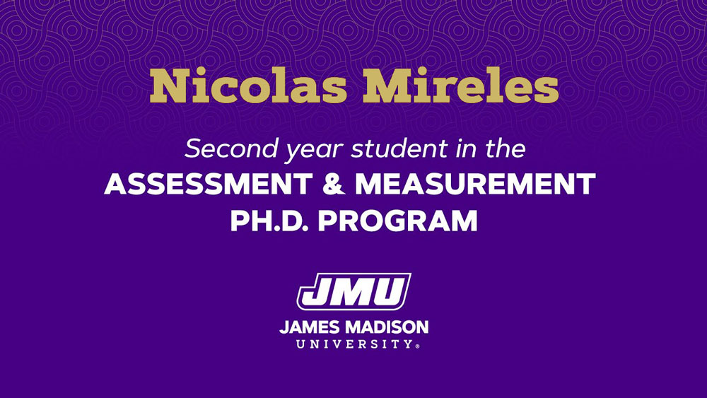 Video: Nicolas Mireles Speaking as a second year PhD Student